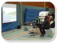 Einsatz bei der "Aktion Junge Fahrer" in der Berufsschule in Lünen